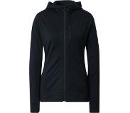 Icebreaker Quantum III LS Zip Hoodie Dames, zwart M 2023 Wollen jassen