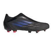Adidas X Speedflow.3 Laceless Firm Ground Voetbalschoenen Heren - Voetbalschoenen Zwart 40