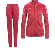 Adidas Tiro 21 Full Zip Trainingspak Vrouwen Rood Roze