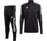 Adidas Tiro 21 Trainingspak Zwart Wit