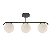 Nordlux - Grant 3 Plafondlamp Black
