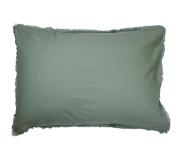 Matt & Rose Set Kussenslopen Groen - 50 x 70 cm - Gewassen Katoen