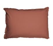 Matt & Rose Set Kussenslopen Terracotta - 50 x 70 cm - Gewassen Katoen