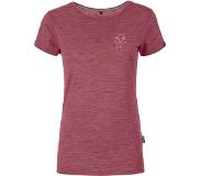 Pally'Hi - Women's T-Shirt Rose Pose - Merinoshirt S, roze