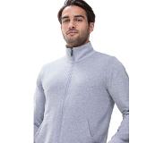 Mey Enjoy Regular Fit Sweatjacket lichtgrijs, Effen