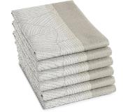 DDDDD Theedoek Barrier 60x65cm Off-white Per 6 Stuks Wit wit DDDDD Thee- en