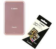 Canon Zoemini - Mobiele Fotoprinter - 30 sheets - Roze
