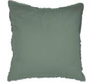 Matt & Rose Set Kussenslopen Groen - 65 x 65 cm - Gewassen Katoen