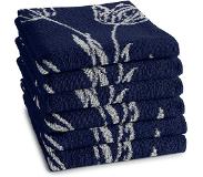 DDDDD Keukendoek Lisse 50x55cm Blue Per 6 Stuks Blauw blauw DDDDD Thee- en