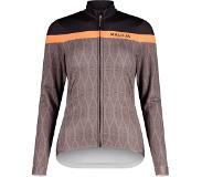 Maloja Wielerjack met lange mouwen voor vrouwen Maloja ToadstoolM. Grijs