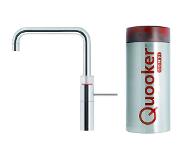 Quooker Fusion square chroom met Combi reservoir