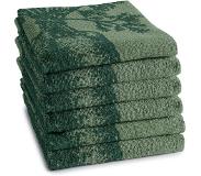 DDDDD Keukendoek Greens 50x55cm Green Per 6 Stuks Groen groen DDDDD Thee- en