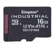 Kingston Industrial microSD-card - 100/20MB - 16GB