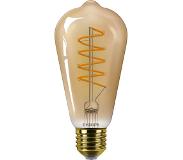 Signify LED Edison Spiraal Goud 25W E27 Dimbaar Extra Warm Wit Licht