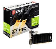 MSI GeForce GT 730 Low Profile - 2GB GDDR3 RAM - Grafische kaarten