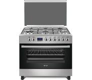 Wiggo WO-E969R(XX) Serie 9 - Gasfornuis - Rvs