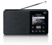 Lenco PIR-510BK - Internet, DAB+ FM draagbare Radio - Zwart