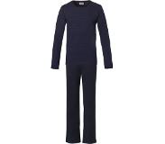 Wehkamp.Nl heren pyjama - O-hals - blauw dessin - Maat: XL