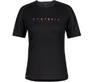 SCOTT - Women's Shirt Trail Contessa Signature S/S - Fietsshirt M, zwart