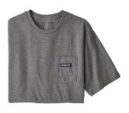 Patagonia P-6 Label Pocket Responsibili-Tee Men, grijs L 2022 T-shirts