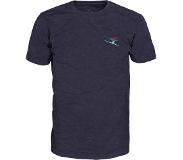Alprausch Heren Skifahrer T-Shirt (Maat S, blauw)