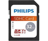 Philips SDHC-geheugenkaart 32GB UHS-I U1 V10