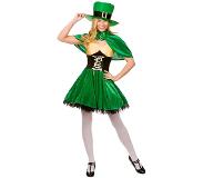 Wicked St. patricks leprechaun jurkje | Saint patricks day (groen, goud en zwart, XS)