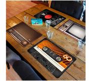 Huismerk Premium Placemats Retro - 4 Stuks