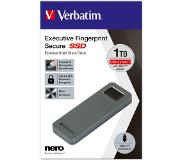 Verbatim Fingerprint Secure SSD USB 3.2 Gen 1 USB-C 1TB