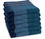 DDDDD Keukendoek Feller 50x55cm Blue Per 6 Stuks Blauw blauw DDDDD Thee- en