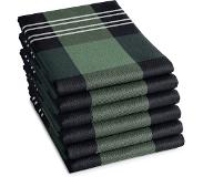 DDDDD Theedoek Feller 60x65cm Green Per 6 Stuks Groen groen DDDDD Thee- en