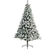 Everlands Kerstboom Imperial Pine Snowy 150cm Groen groen PVC Everlands Kunstkerstboom