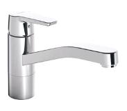 Hansa Polo Keukenmengkraan 3/8 inch 1 kraangat temperatuurbegrenzing Chroom glans