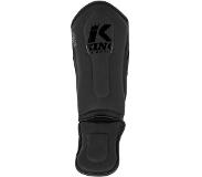 King Scheenbeschermers Kids 3 - PU - Zwart - L