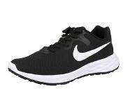 Nike Revolution 6 FlyEase Sportschoenen - Maat 44 - Mannen - zwart/wit