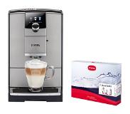 Nivona 795 volautomaat espressomachine titanium met automatische melkopschuimer [incl. gratis schoonmaakpakket twv 37,99 en gratis koffie van Koepoort Koffie!]]