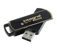 Integral USB-stick Integral 3.0 Secure 360 256GB zwart