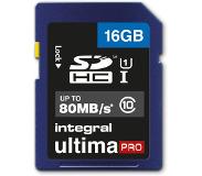 Integral UltimaProX SDHC 16GB (Class 10)