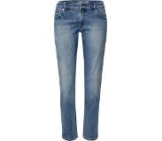 Denham Monroe Shirav mid waist tapered cropped jeans met stretch
