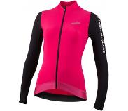 Singh, Nalini - Women's L/S Fit Jersey - Fietsshirt L, roze/zwart