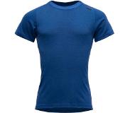Devold Heren Basic T-Shirt (Maat XXL, blauw)