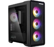 Zalman M3 Plus Black RGB - Behuizing zonder voeding - Minitower - M-ATX-formaat