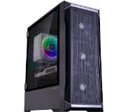 Zalman Z8 ATX Mid Tower PC Case, 120mm fan x4 Midi Tower Zwart