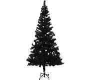 VXL Kunstkerstboom met standaard 150 cm PVC zwart