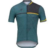 Wilier Brave Short Sleeve Gravel Jersey Groen,Blauw XL Man