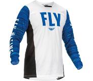 FLY Racing Kinetic Wave T-shirt Wit S Man