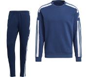 Adidas Squadra 21 Sweat Trainingspak Blauw Wit