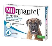 Milquantel Hond (12,5 mg) - 4 tabletten
