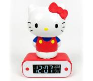 Hello Kitty Digitale Wekkerradio met LED Lamp - Wekker - Radio - Lamp - Datum - Kamertemperatuur