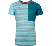 Ortovox Dames 185 Rock'n'wool T-Shirt (Maat XL, turquoise)